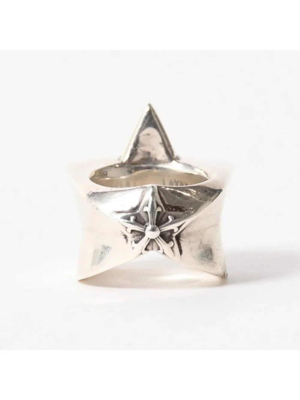 Chrome Hearts Large Sterling Silver Ring